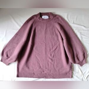 Mr Mittens Cashmere Blend Maxi Sweater - Dusty Rose